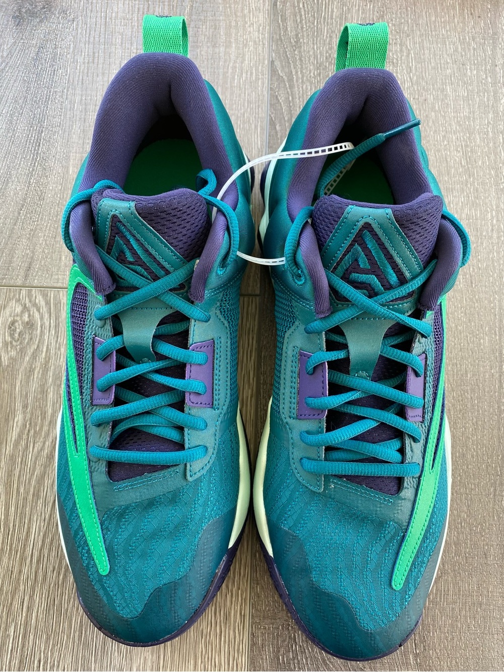 NEW Nike Giannis Immortality Geode Teal Men’s Athletic Basketball Shoes Size 11 - Picture 3 of 12